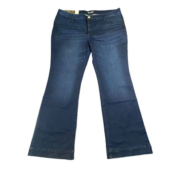 Wrangler Retro Women's Mae Wide Leg Jeans - 1009MWWAB - Picture 1 of 10
